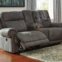  New In Box Ashley Furniture Austere Power Reclining Loveseat
