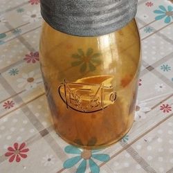 Buffalo Jar A Repo Rare Yellow 
