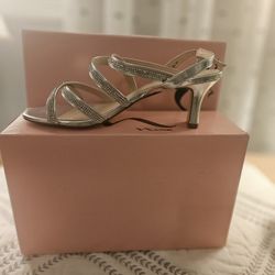 Wedding Sling Back NINA Shoes Never Worn