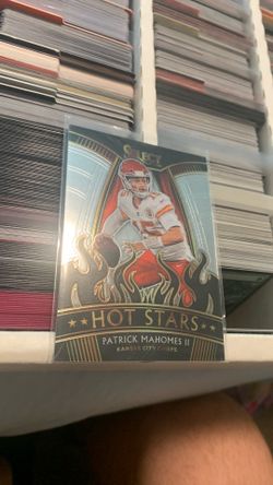 Kansas city Chiefs Patrick Mahomes football card