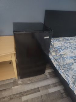 Black Mini Fridge Compact Refrigerator