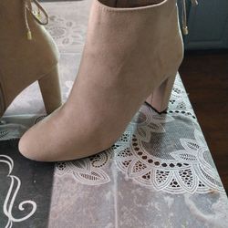 Beige Boots 