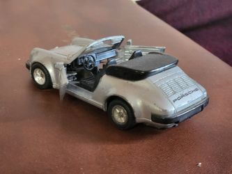 Die Cast Silver Porsche 1:36 