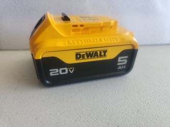 Dewalt 20v Max 5.0ah new