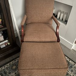 Cushion Chair + Ottoman
