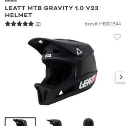 LEATT MTB GRAVITY 1.0 V23 Helmet