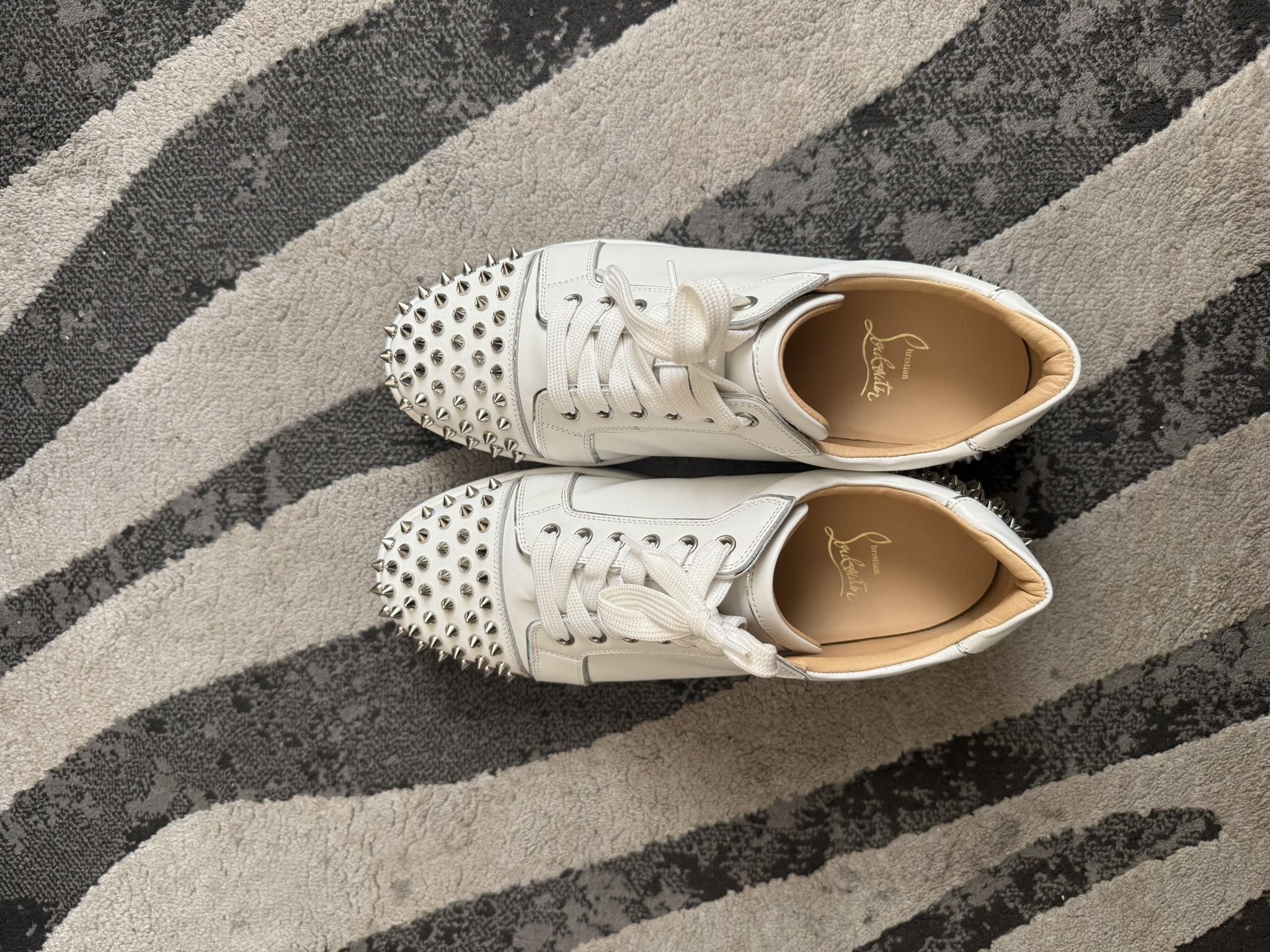 Christian Louboutin Vieria 2 flat calf/specchio