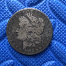 1878 Morgan Silver Dollar Coin