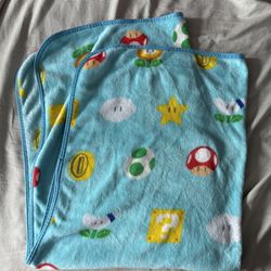 Mario Themed Baby Blanket