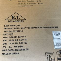 Ally 35” Car Seat - Magnolia