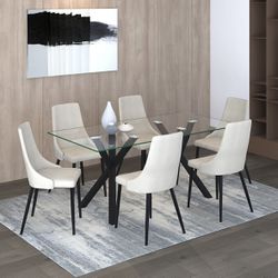Table, Dining Table, Dining Room Set, Dining Room Collection, Black, Home Furnishings, Home Furniture, Chair, Table, Dining, Contemporary Table