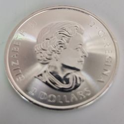 2018 Canada 1/2 oz Silver Polar Bear Coin ($2 CAD)