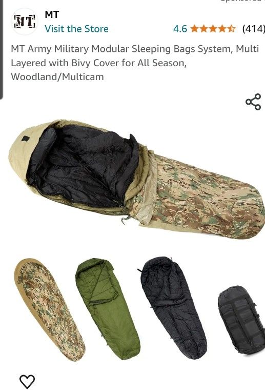 Army Military Modular Sleeping Bags