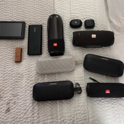 Bose, JBL, Beats, Portable Speakers, Anker Portable Charger, 1 Pound Copper Bar
