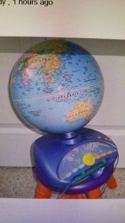 QUANTUM LEAP leapfrog Interacrive TALKING Smart Globe Explorer Eureka  Challenge for Sale in Spanaway, WA - OfferUp