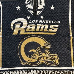 Los Angeles Rams Ponchos. 