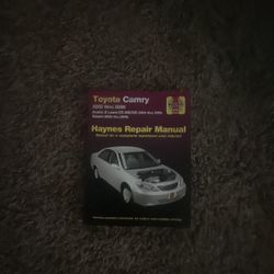 Haynes Camry Repair Manual 