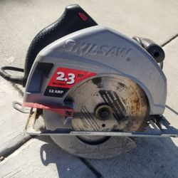 Skilsaw Circular Saw 2.3 Hp Mac Motor, 12 AMP