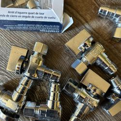 Valves 1/2” Good Deal -10 In Total 