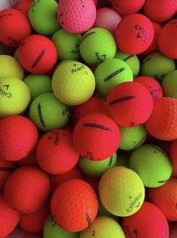 Callaway Matte Color Golf Balls $10 Per Dozen