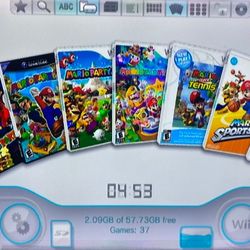 NINTENDO WII + 33 WII and GAMECUBE GAMES