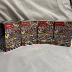 Lot Of (4) Pokemon Mega Evolutions Base Set Booster Bundles 