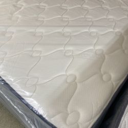 👑 NEW QUEEN DOUBLE SIDED PLUSH MATTRESS W.BOXSPRING INCLUDED 👑