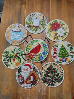 Christmas coasters