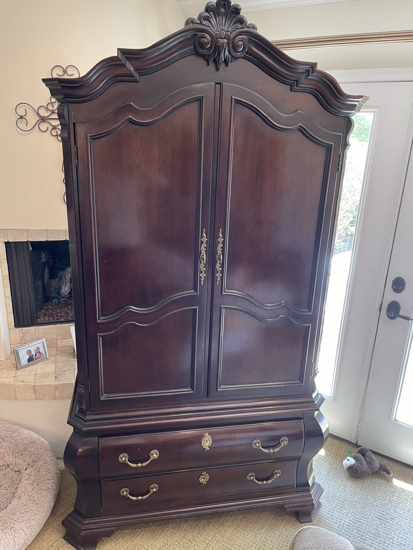 Century French Louis IV Style Armoire