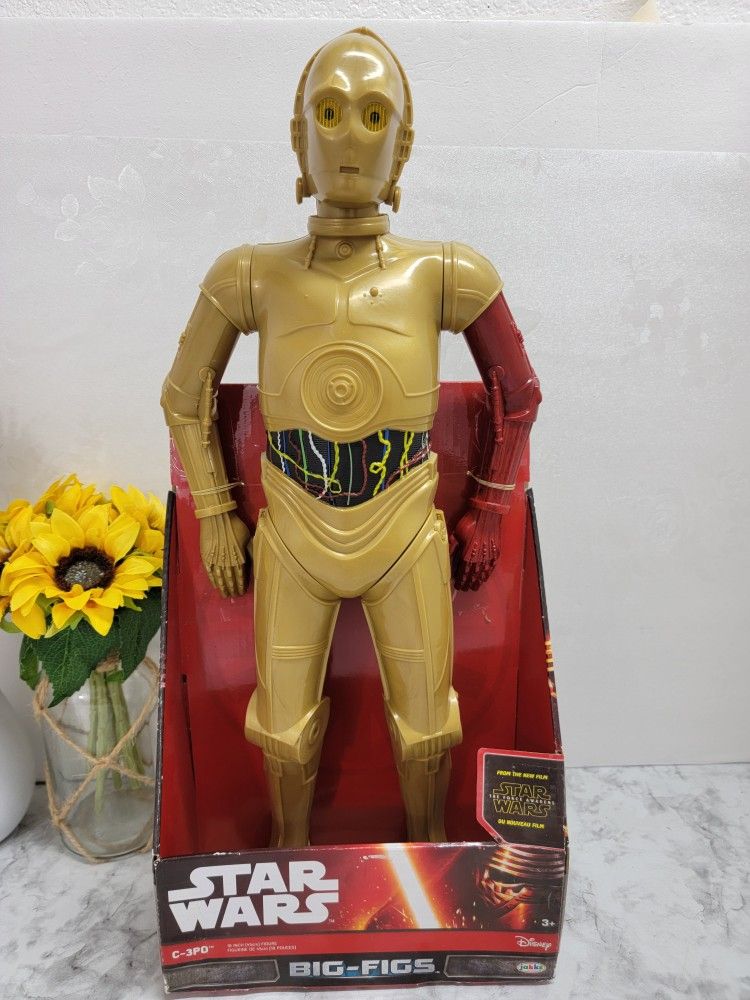 Star Wars C-3PO 18" Figurine New Old Stock
