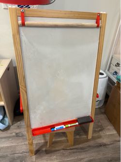 IKEA 2 on 1 white board and chalk board
