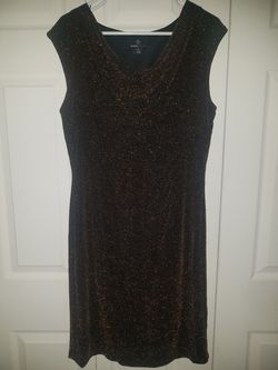 Black and Gold dress