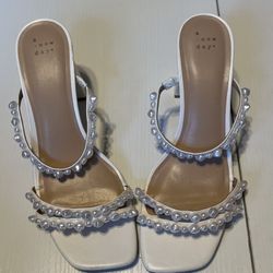 A New Day Pearl Heels