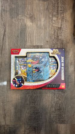Pokémon 30th Anniversary Greninja EX Box