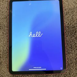 Pink iPad 10th Gen + Case! Flawless Screen