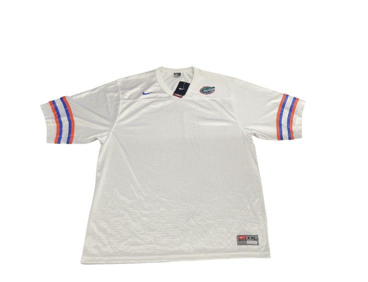 NWT Nike Florida Gators Football White Blank Jersey Size 2XL