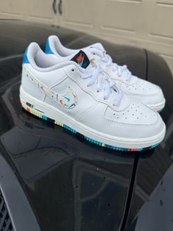Nike Air Force 1 LV8 GS 'Swoosh Pack' size 3y