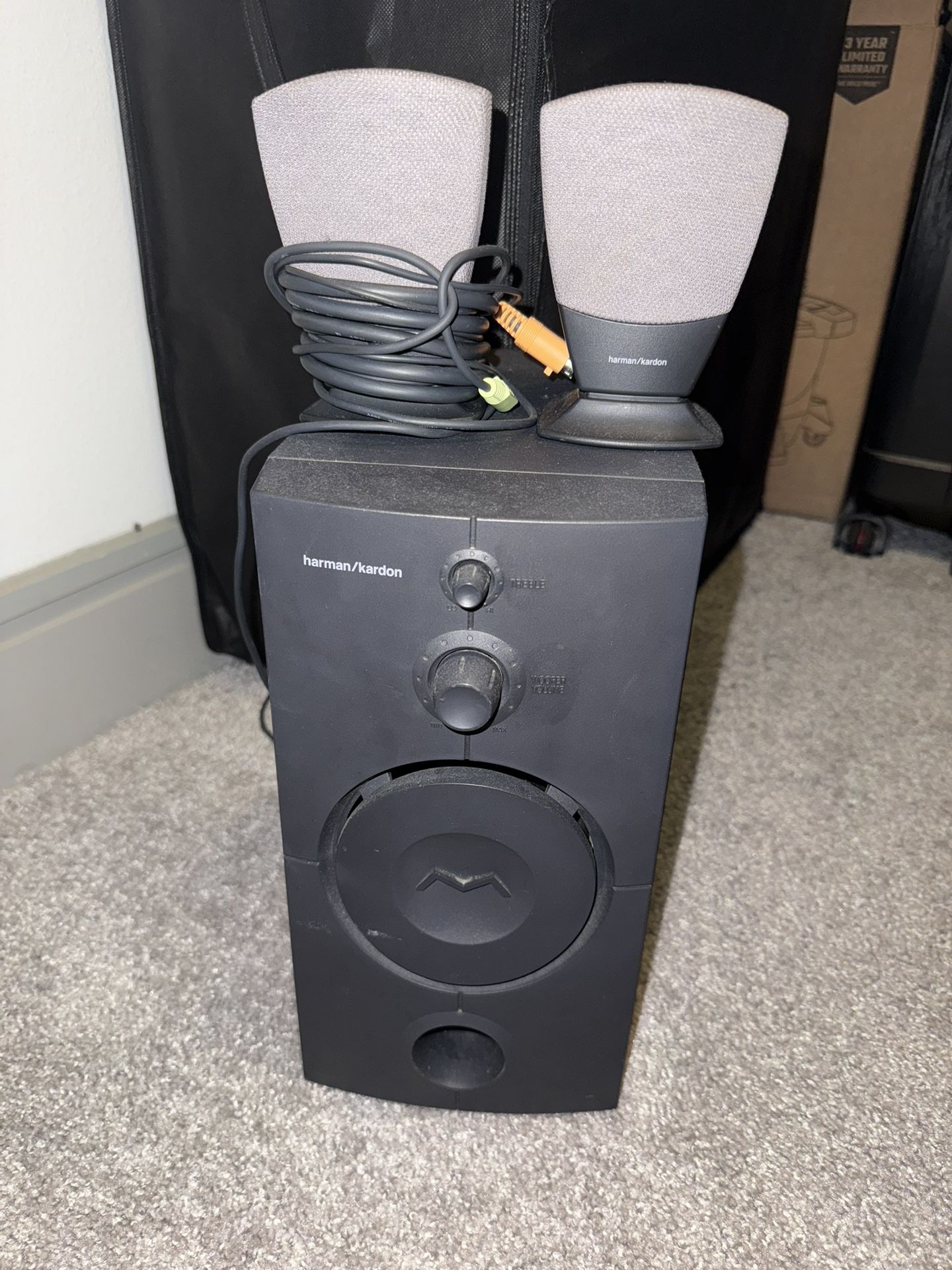 Harman Kardon 3 Piece Speaker Set
