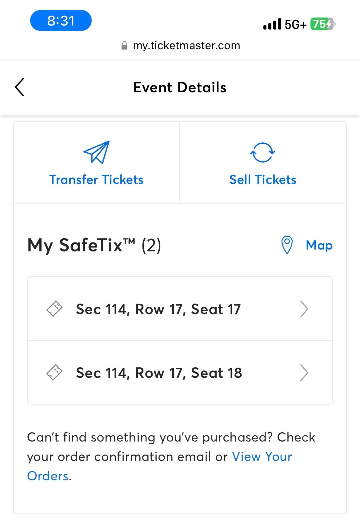 2 Messi Tickets