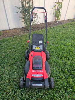 Craftsman lawnmower and blower