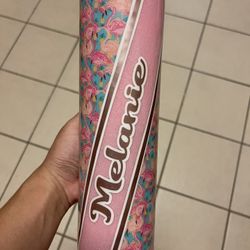 Personalized Glitter And Vinyl Tumbler 