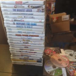Nintendo Wii Lot of 30 Games