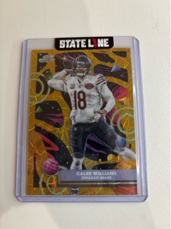 Topps Chrome Cosmic Caleb Williams Gold /50