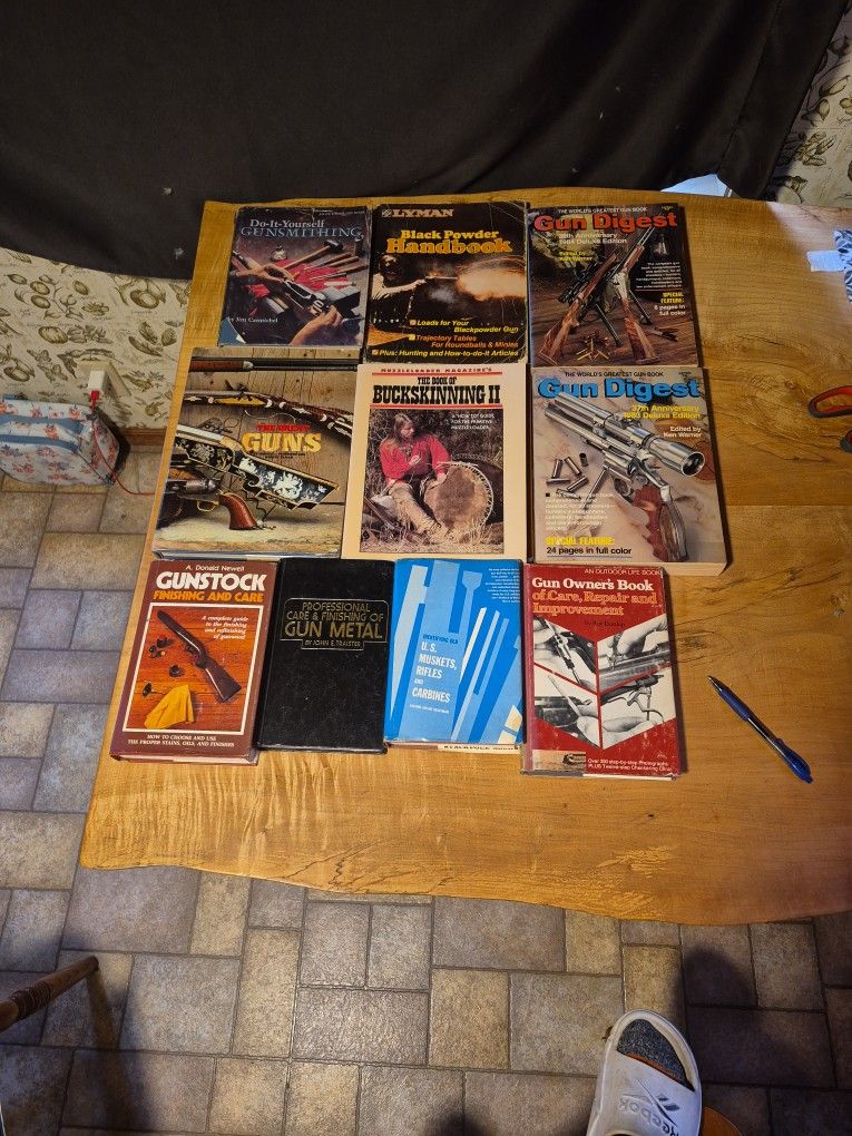 Gun, Buckskinning Books