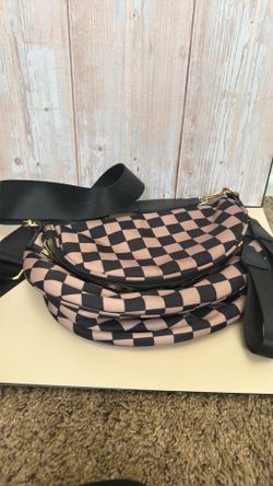 Checker Fanny bag
