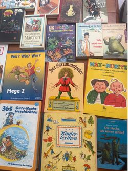 German Children’s & Educational Book Collection – 30+ Books – Fairy Tales, Language Learning & Classics