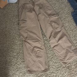 Cargo pants worn ones size 8 kids