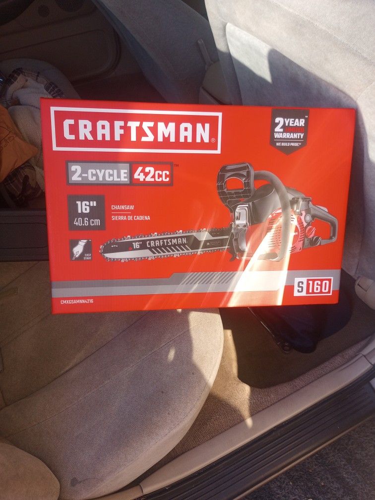 Craftsman S160 16-in Chainsaw