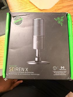 Razor streaming microphone