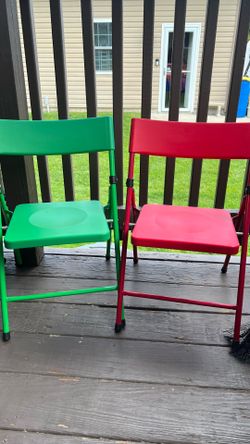 Toddlers foldable chairs